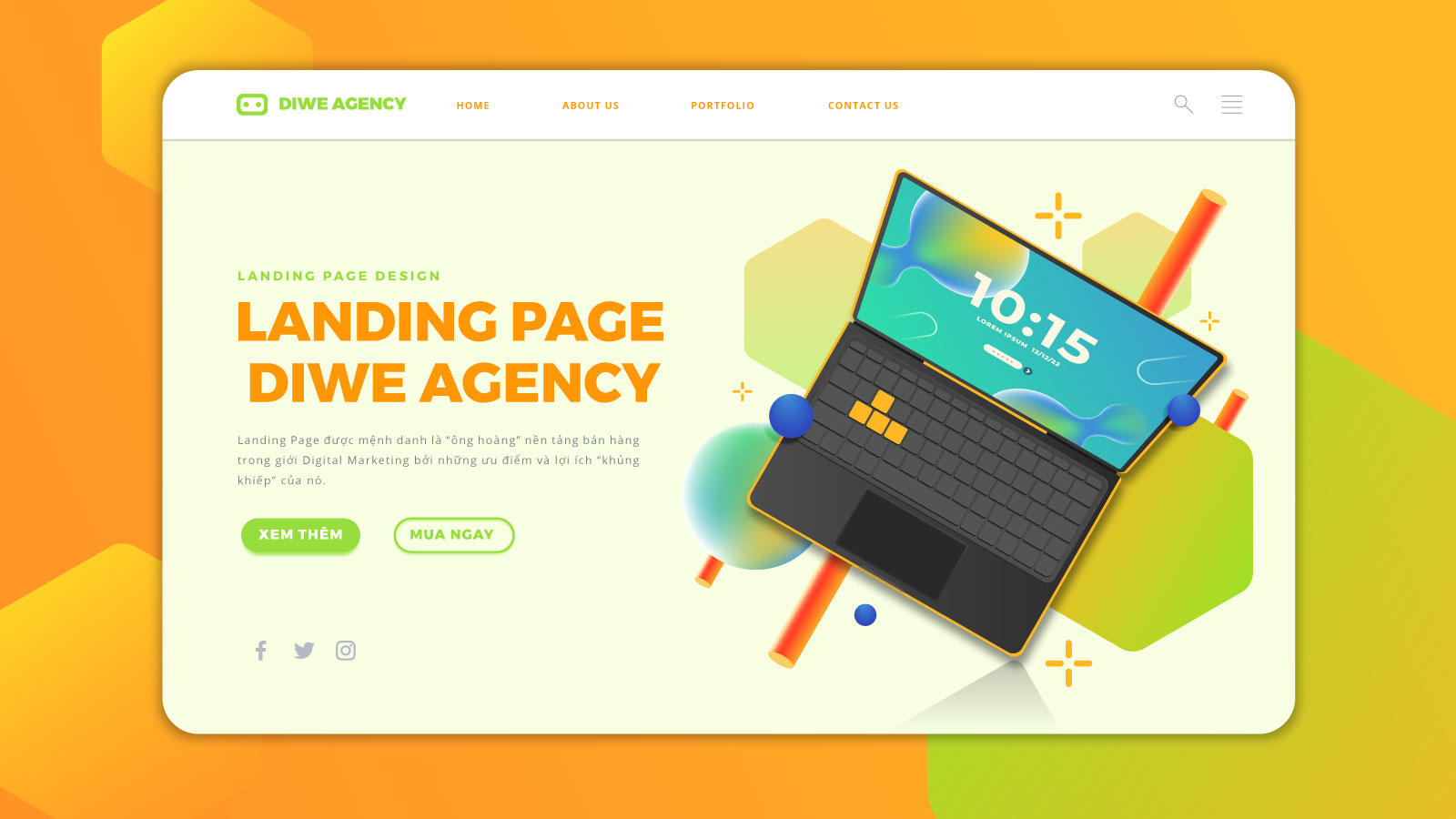 Landing page